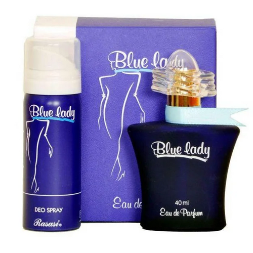 Blue Lady With Free Body Spray